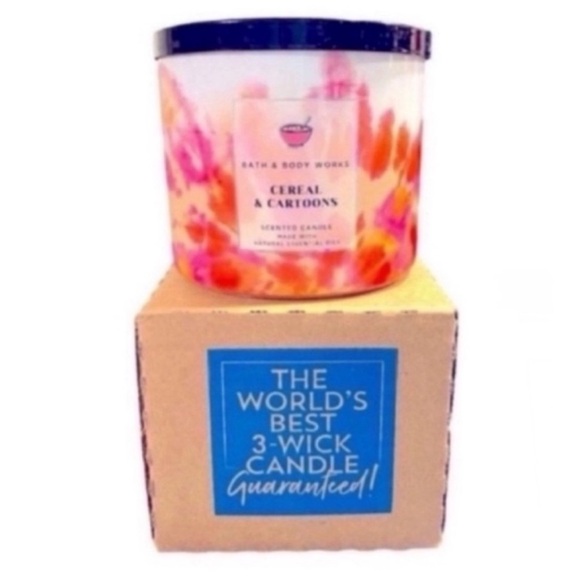 Cereal and Cartoons Candle - Picture 2 of 2